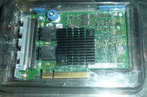 HP 366FLR 669280-001 665238-001 1GB 4-Port PCI-E Ethernet Adapter Server