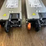 Lot of (2) Dell 1100W Server power supply L1100A-S0 PS-2112-2D1-LF