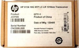 HP X136 10G 10GBase-LR XFP LC LR 1310nm Transceiver JC010A