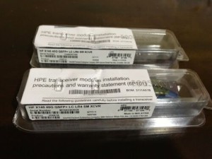 1PCS HPE JG661A HP X140 40G QSFP+LR4 LC LR4 SM 10km 1310nm Transceiver