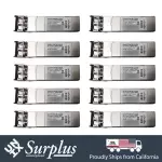 Lot of 10 Cisco DS-SFP-FC4G-SW LC Multi-Mode SFP 4Gb Fibre Channel Transceiver
