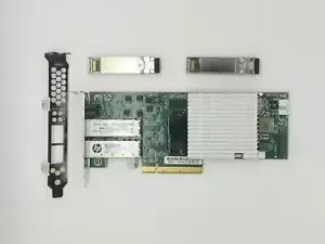 HP NC523SFP 10GbE 593742-001 593715-001 PCIe Server Adapter 2*SFP+ Transceiver