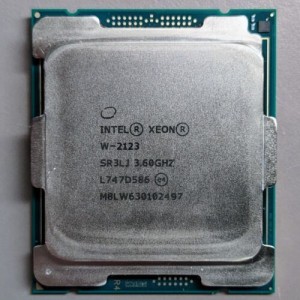 Intel Xeon W-2123 / SR3LJ 3.60GHz / 4-Core LGA-2066 / Server CPU Processor