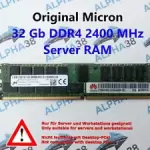 Micron 32 GB Rdimm ECC Reg DDR4-2400 HP Proliant m510 Cartridge Server RAM