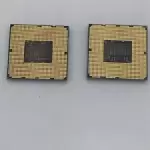 Pair Of Intel Confidential Xeon Model LC3528 Dual-Core 1.73GHz