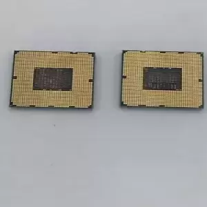 Pair Of Intel Confidential Xeon Model LC3528 Dual-Core 1.73GHz