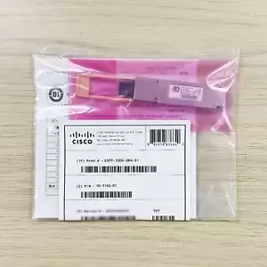 Cisco QSFP-100G-SR4 100G QSFP28 SR4 850nm 150m MPO MMF Transceiver Module
