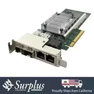 IBM ELSZ Quad Port 2x RJ45 1GB 2x SFP+ 10GB P Series Power Server P8 P9