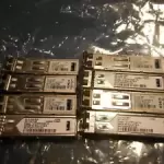 Lot of 8 Genuine Cisco GLC-SX-MM 1000BASE-SX SFP Transceiver Modules