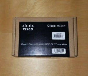 Cisco Cisco Gigabit Ethernet 1000 Base-SX Mini-GBIC SFP Transceiver #MGBSX1