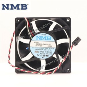 NMB 3612KL-04W-B66 Case Fan DC 12V 0.68A 90*90*32mm For Dell Server Cooling Fan