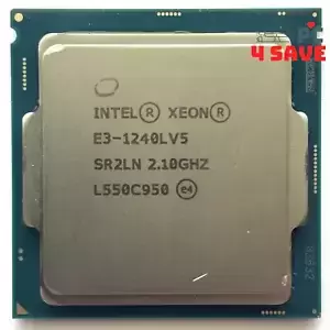 Intel Xeon E3-1240L V5 2.10GHz 4-Core LGA1151 Server Workstation CPU SR2CW SR2LN