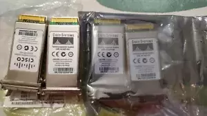 LOT OF 4!! Cisco TwinGig Converter Module CVR-X2-SFP V02 SFP TRANSCEIVER