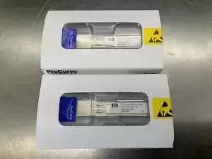 (2) HP J9054B ProCurve 100-FX SFP-LC Transceiver