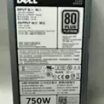 Lot of 2 DELL D750E-S1 DPS-750AB-2 A(02F) SWITCHING POWER SUPPLY 750 W