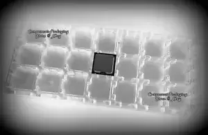 5 Xeon 5400 CPU Shipping Trays for Socket LGA771 Intel Processors - Fits 105 CPU