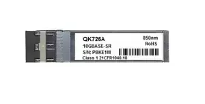 HPE QK726A compatible 656438-001 B-series 10Gb SFP+SR 850nm MMF Transceiver