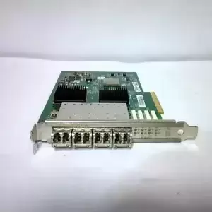Qlogic QLE2564 4-Port 8GB FC PCIe x8 Server Adapter Card w/ 4x Transceivers