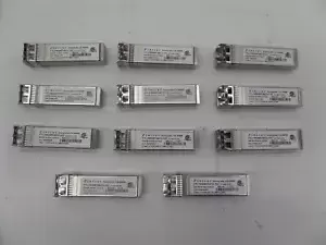 Lot of 11 - Finisar FTLF8528P3BCV-DH SFP+ Transceiver Module