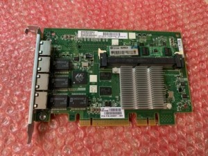 HP 468001-001 DL370 ML370 G6 SERVER NIC CARD QUAD PORT w/ 513641-001 512MB