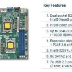 X9DBL-I Supermicro Dual Intel Xeon LGA1356 DDR3 Server Motherboard