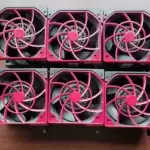 Lot of 6 HP 747597-001 796850-001 DL380 G9 Cooling Fans