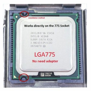 Intel Xeon E5450 CPU LGA 775 Quad-Core Processor 3GHz SLBBM no adapter