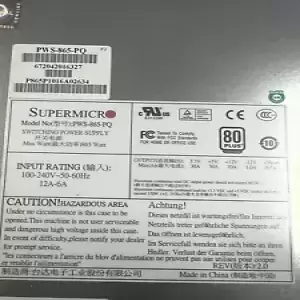 SUPERMICRO PWS-865PQ SWITCHING POWER SUPPLY UNIT PSU SERVER CERTIFIED 865 WATTS