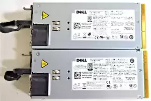 lot of 2 DELL Switching Power Supply 0FN1VT DPS-750TB-1 A PowerEdge