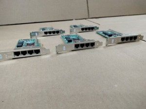 LOT OF 5 Broadcom 4-PORT 00E2872 / 5719  PCIe Network Interface Cards