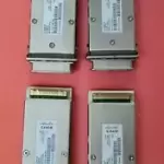 LOT OF 4 - Genuine Cisco X2 10GBase-SR Transceiver Modules. (P/N: X2-10GB-SR)