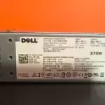 Used Dell 570W Power Supply C570A-S0 for Poweredge R710/T610