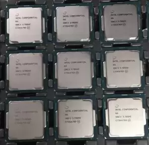 Intel Xeon E-2176G es version 6-core 12-thread non-display version QNCV 3.7G