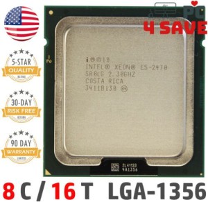 Intel Xeon E5-2470 2.3 GHz 8-Core 20M LGA 1356 SR0LG Server CPU Processor 95W