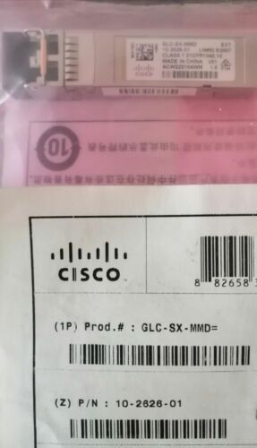 CISCO GLC-SX-MMD  1000base SX SFP Transceiver Module (10-2626-01)