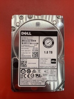 1.8TB SAS 12 Gbps 4Kn 10K 2.5 Dell CGKW9 ST1800MM0159