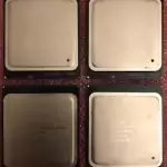 Set Of 4 Intel Xeon E5-4620 V2 2.60GHz 7.2GT/s 20MB Cache 8 Core Processor SR1AA