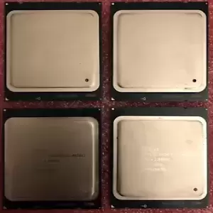 Set Of 4 Intel Xeon E5-4620 V2 2.60GHz 7.2GT/s 20MB Cache 8 Core Processor SR1AA