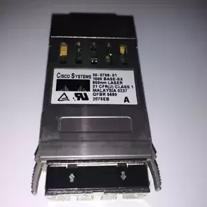 Lot of 4  Cisco 30-0759-01 1000 Base-SX Fiber Transceiver QFBR 6689 2073FB