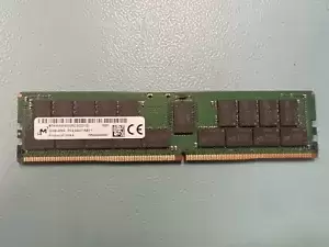 LOT OF 4 Micron MTA36ASF4G72PZ-2G3D1QI 32GB PC4-2400T DDR4 Server Memory