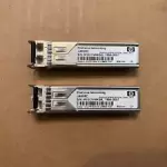 LOT OF 2 J4858C HP X121 1G SFP LC SX TRANSCEIVER L3-3(5)