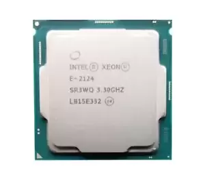 Intel Xeon E-2124 3.30GHz Quad-Core 8MB LGA 1151 CPU P/N: SR3WQ Tested Grade A