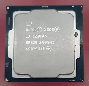 Intel Xeon E3-1220 V6 3.00GHz 4-Core 8MB LGA1151 Server Processor CPU SR329 72W