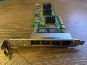 SILICOM QUAD GBE COPPER NIC PCI-E Ethernet Server Adapter PEG416-R