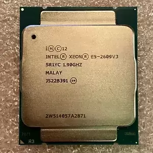 Intel Haswell-EP Xeon E5-2609V3 SR1YC 1.90 GHz 6-Core LGA 2011-3 CPU Processor