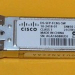 Cisco SFP+ Transceiver, 8GB Fibre Channel (SW) *Used* DS-SFP-FC8G-SW
