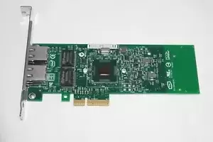 INTEL E1G42ETBLK E43709-005 GIGABIT ET DUAL PORT ETHERNET SERVER NETWORK CARD
