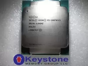 Intel Xeon E5-2687W v3 3.1GHz 25MB 10-Core 160W LGA2011-3 SR1Y6 *km