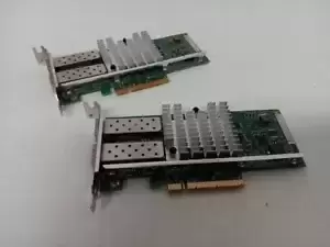 Intel x520-SR2 E10G42BFSR 10Gbe Dual Port Server Adapter Lot of 2