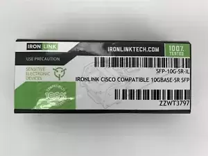 Iron Link Cisco Compatible 10GBASE-SR SFP MP-SFP-10G-SR-IL Transceiver Module